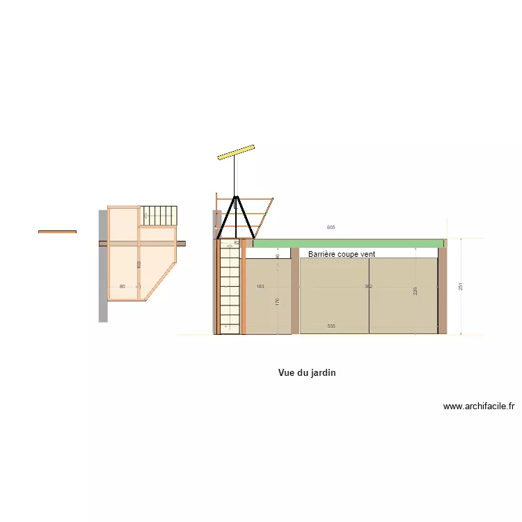 Plateforme astronomie 02. Plan de 