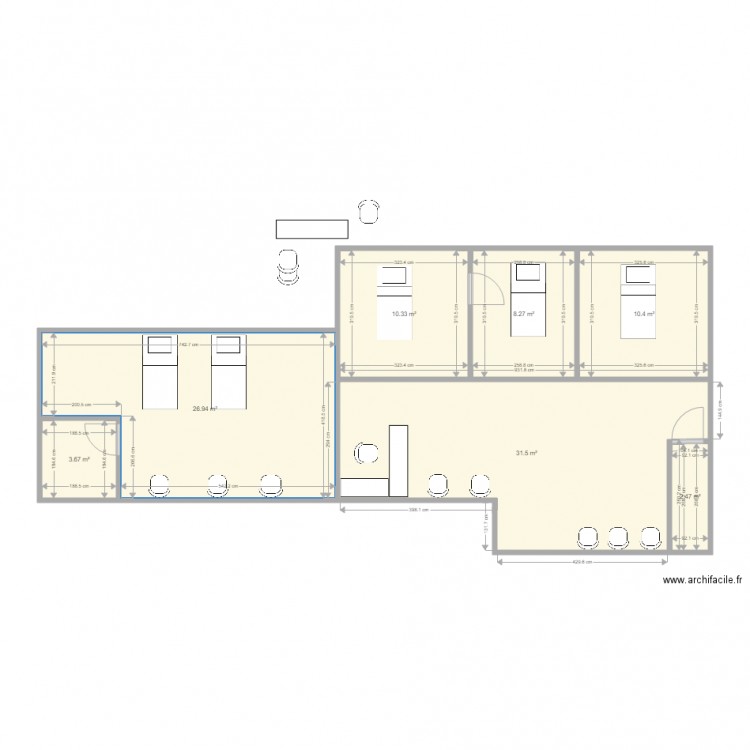 clinica3. Plan de 0 pièce et 0 m2