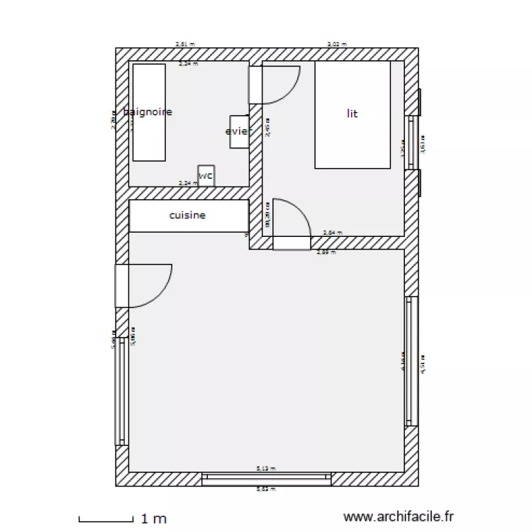 paturail . Plan de 