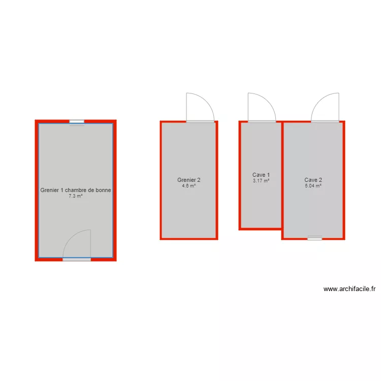 BI 5837 Annexes non c&ocirc;t&eacute;es. Plan de 