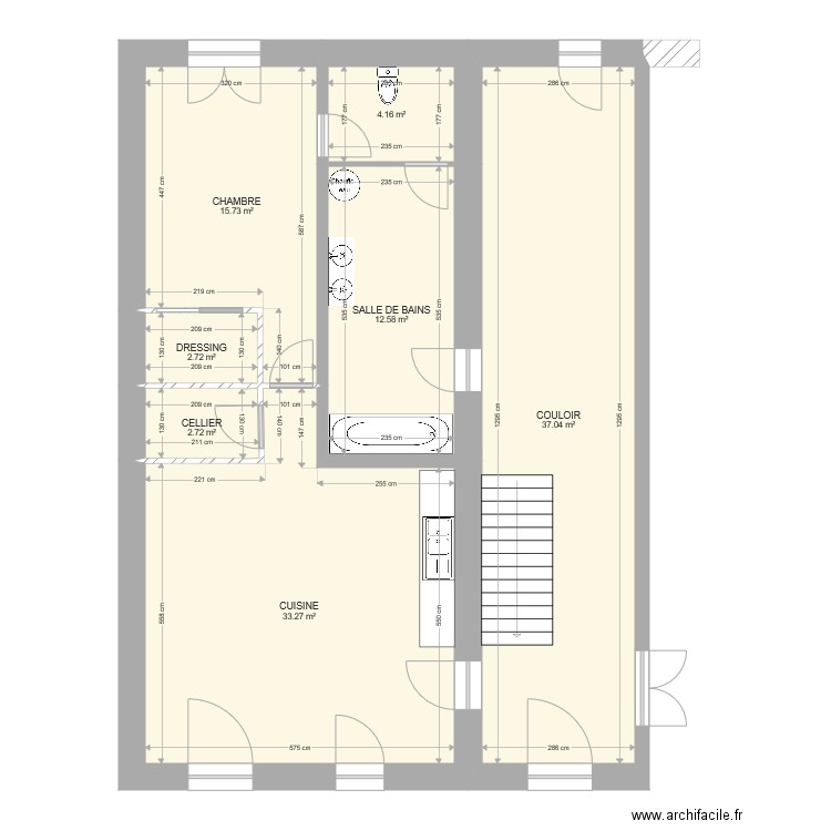 Ambleville rdc habitable. Plan de 0 pièce et 0 m2