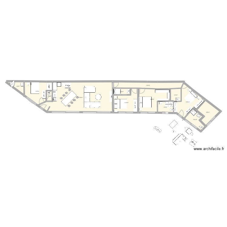  Plan bien vincent départ avec future une chambre + mini garage. Plan de 0 pièce et 0 m2