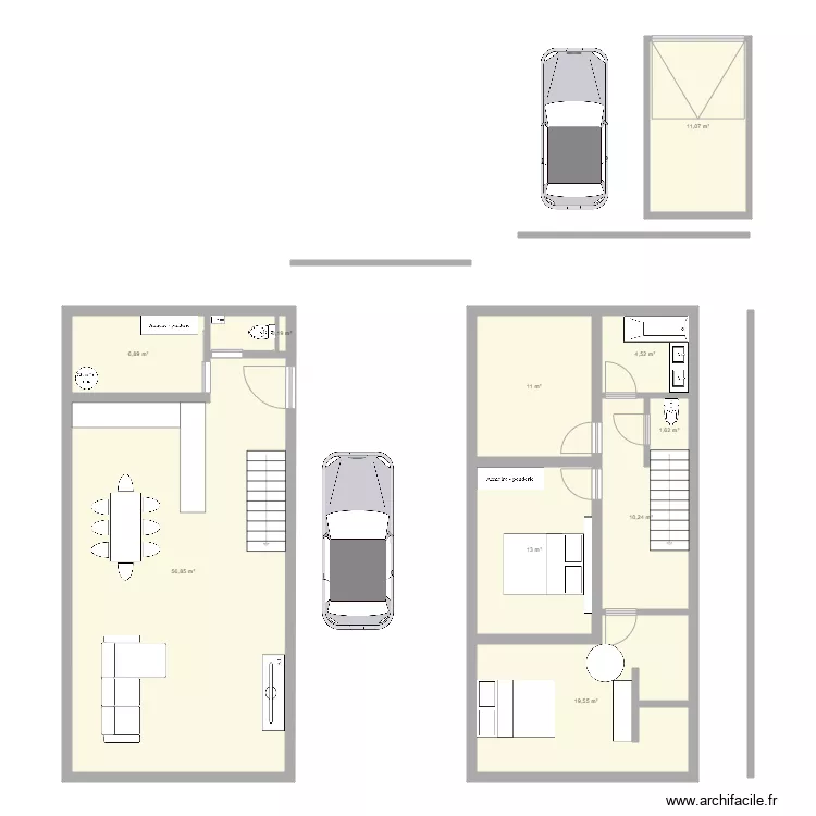 108 type genay-noailleux. Plan de 108 type genay-noailleux. Plan de