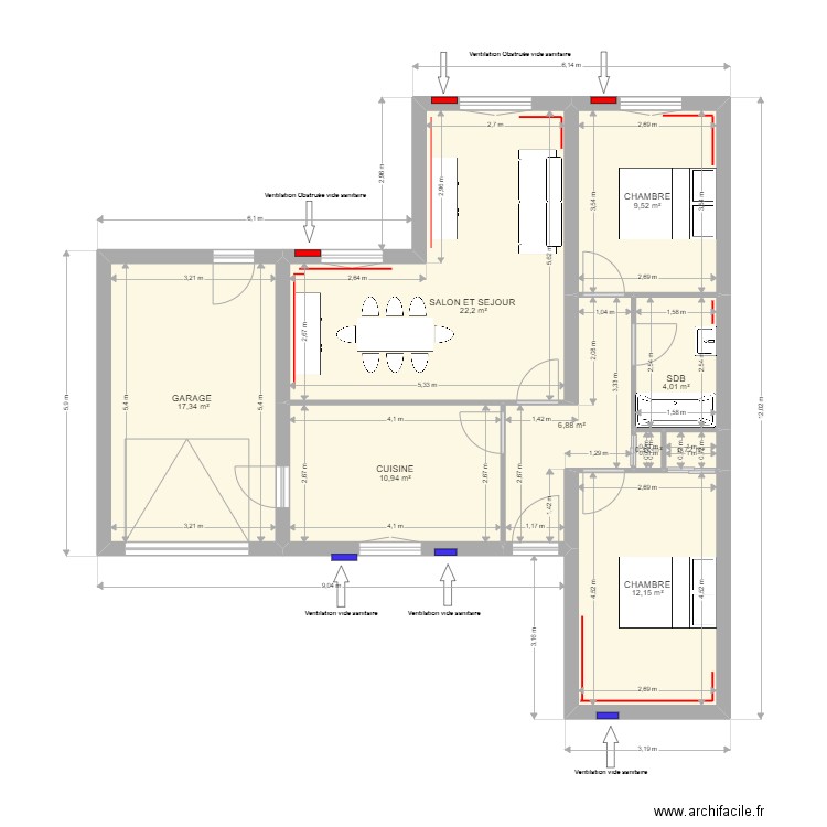 ROUILLARD. Plan de 0 pièce et 0 m2