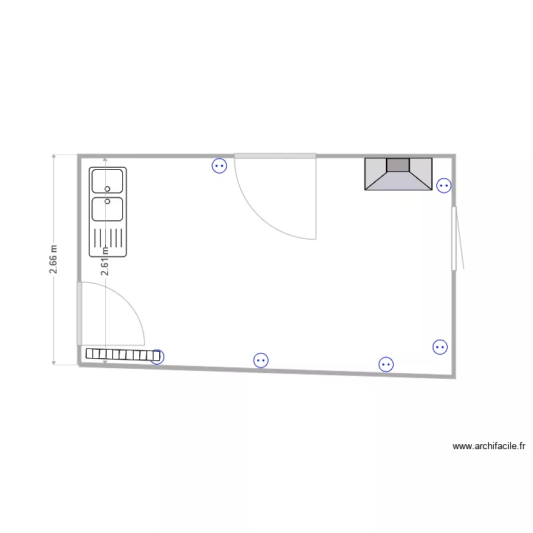 plan cuisine. Plan de 