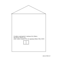 Plan facade sud 