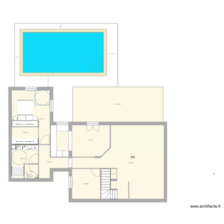 maison 1. Plan de maison 1. Plan de