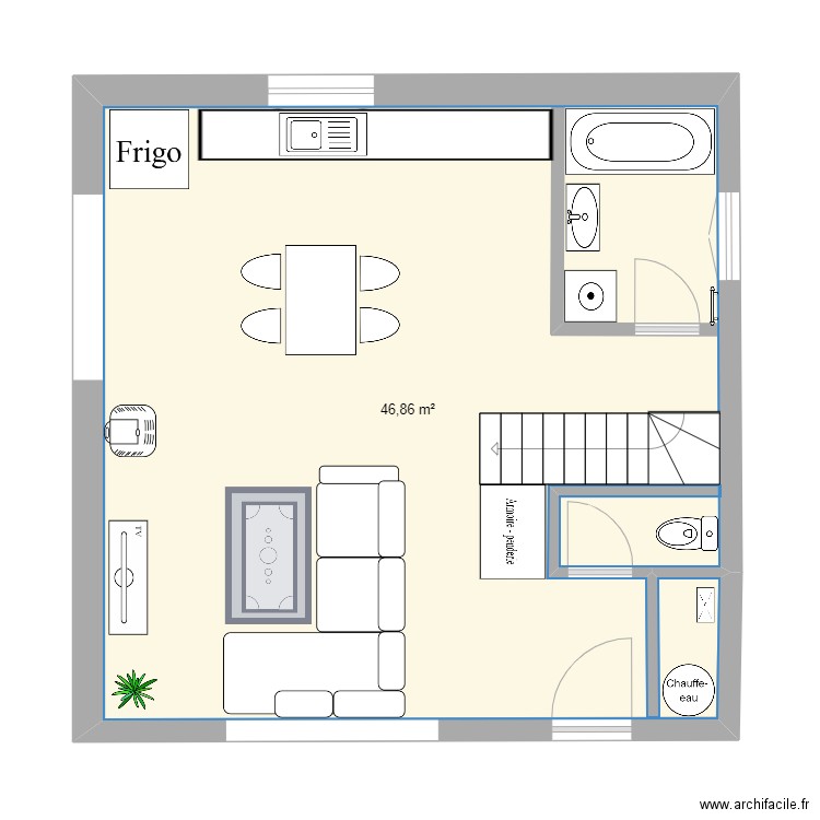 groisy. Plan de 0 pièce et 0 m2
