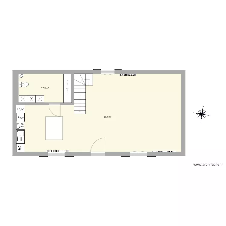 maison future Valerie. Plan de 