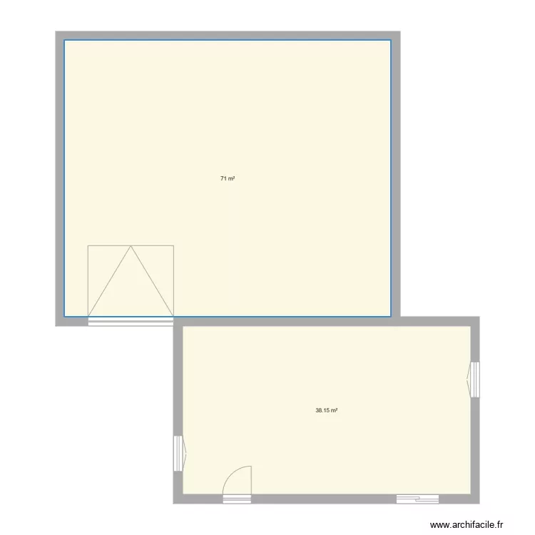 maison papy. Plan de 