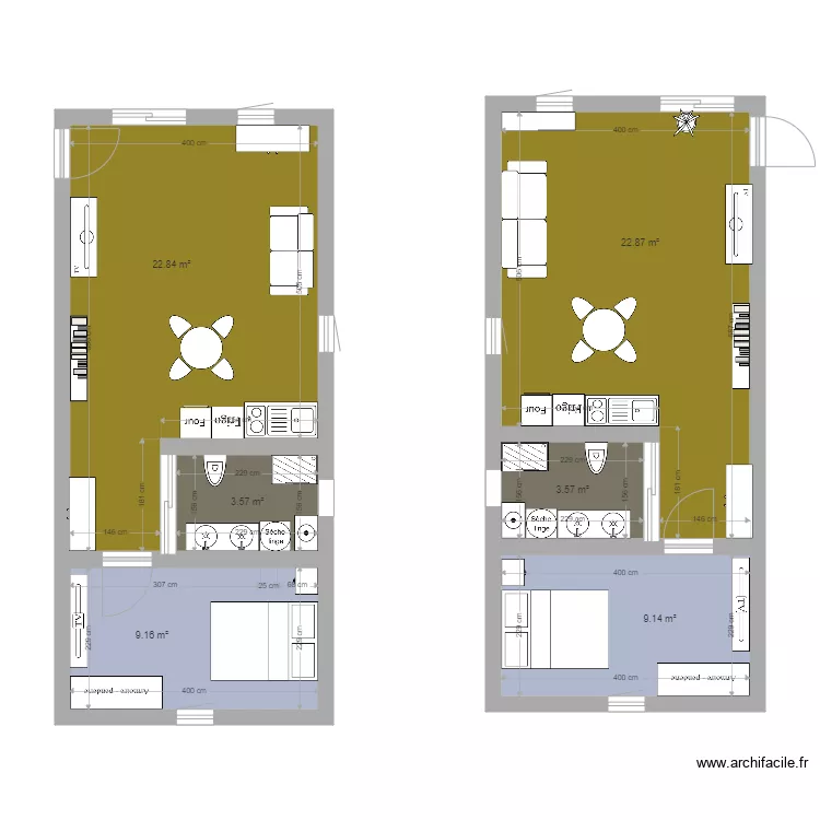 Appartement T2 . Plan de Appartement T2 . Plan de