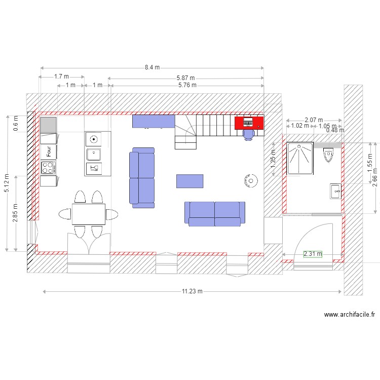 Plan du 08 PROJET 1. Plan de 0 pièce et 0 m2