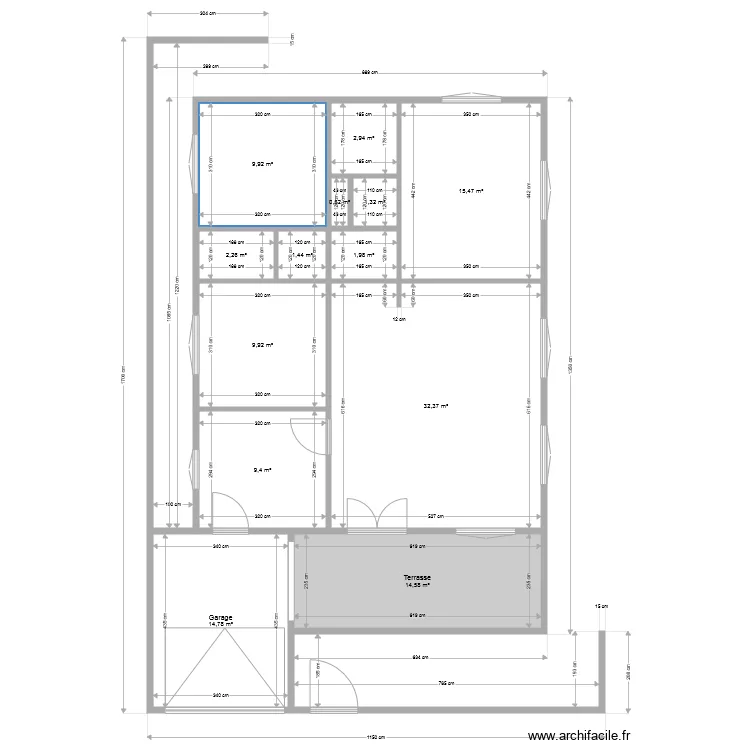 Villas jumellées 2. Plan de Villas jumellées 2. Plan de