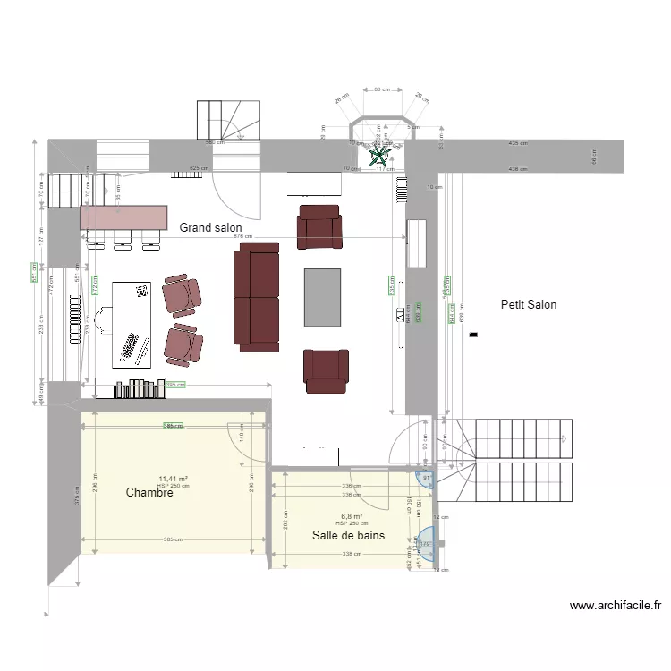 studio TER. Plan de 