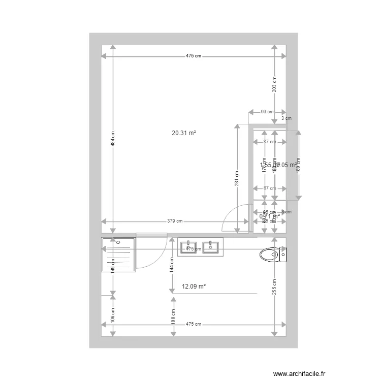 LESSINES Chemin Mons a Gand REVU 190922. Plan de 