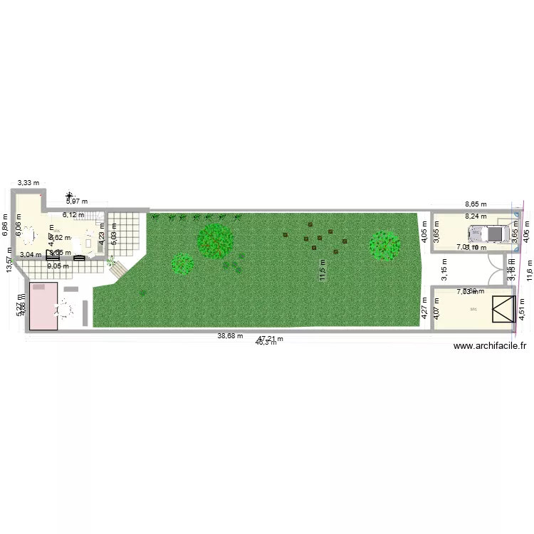 plan masse actuel v2. Plan de 3 et 103 m² plan masse actuel v2. Plan de 3 et 103 m²