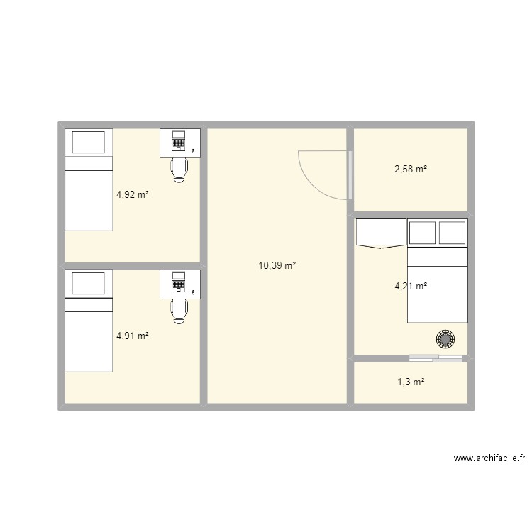 plan de maison 1. Plan de 0 pièce et 0 m2