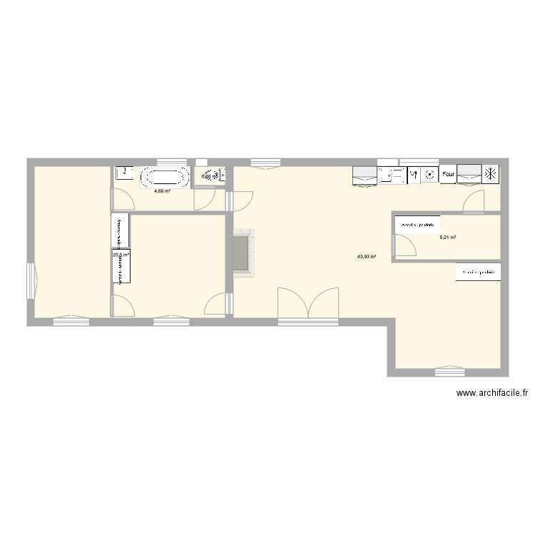 Calpic cuisine. Plan de 0 pièce et 0 m2