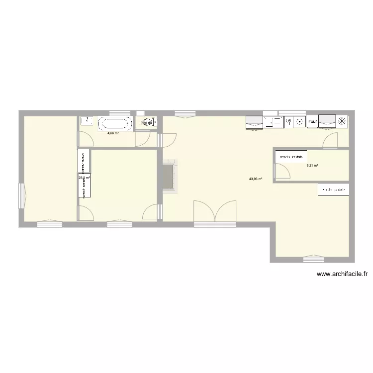 Calpic cuisine. Plan de 