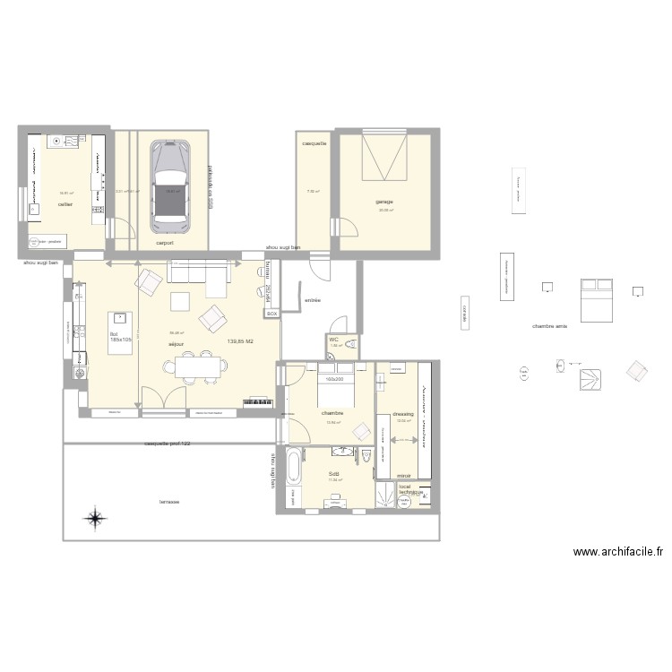 maison verdier 2. Plan de 0 pièce et 0 m2