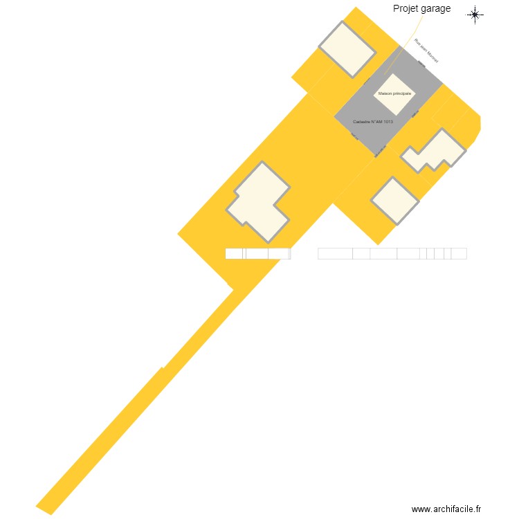 PCMI1 localisation. Plan de 5 pièces et 471 m2