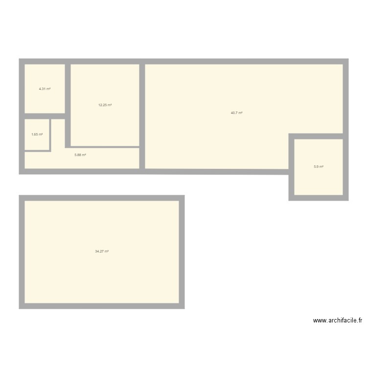 maison. Plan de 0 pièce et 0 m2