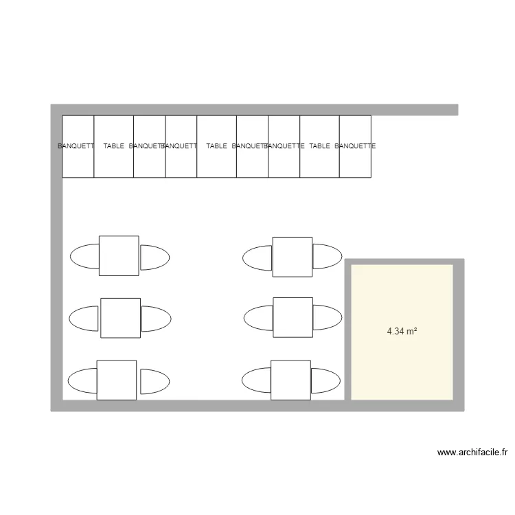 LA NARBONNAISE 1. Plan de 