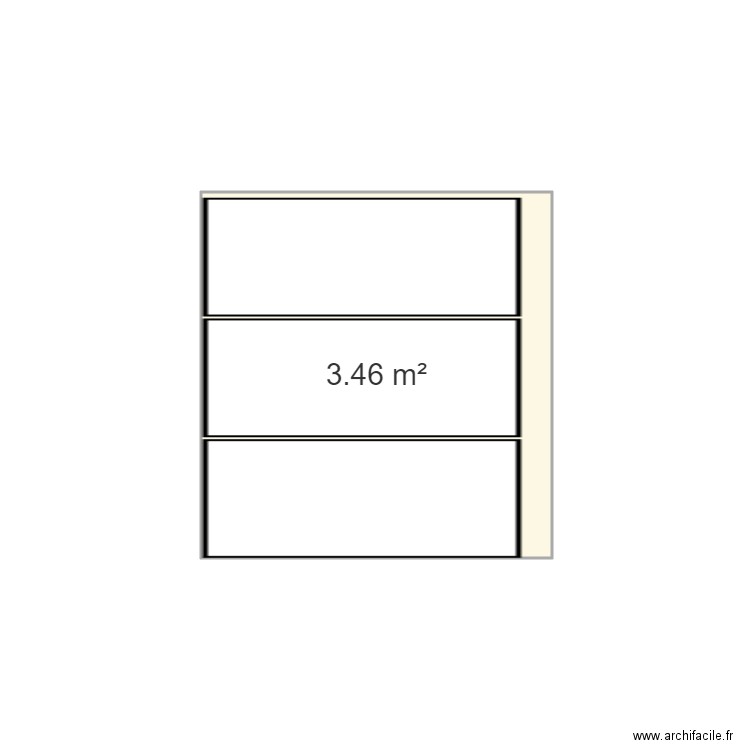 plancher. Plan de 0 pièce et 0 m2