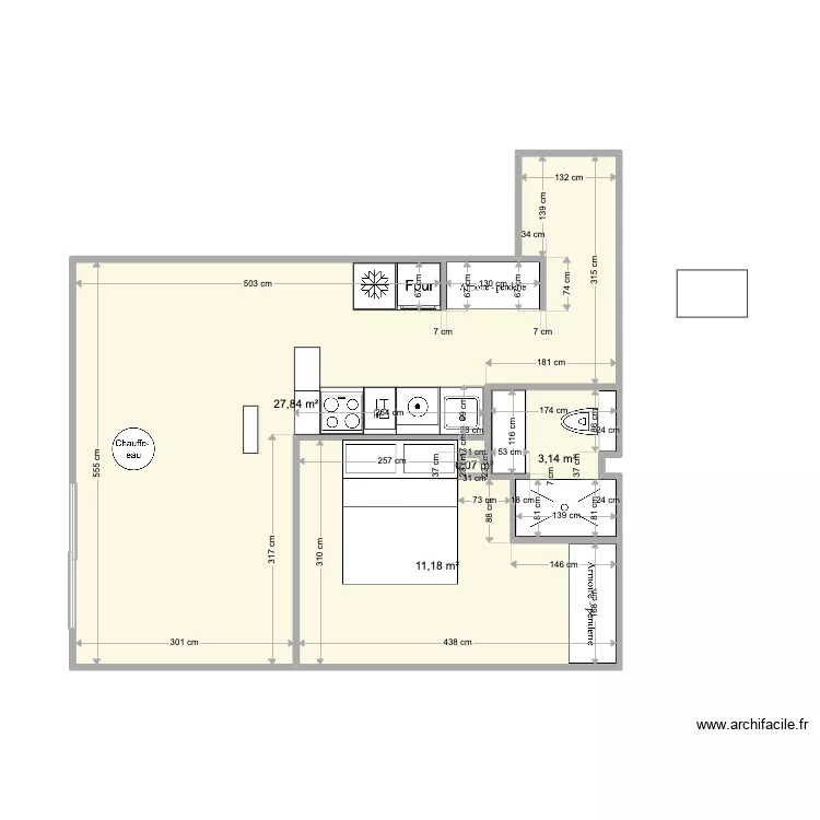 Santa Clara apr&egrave;s demol V2. Plan de 