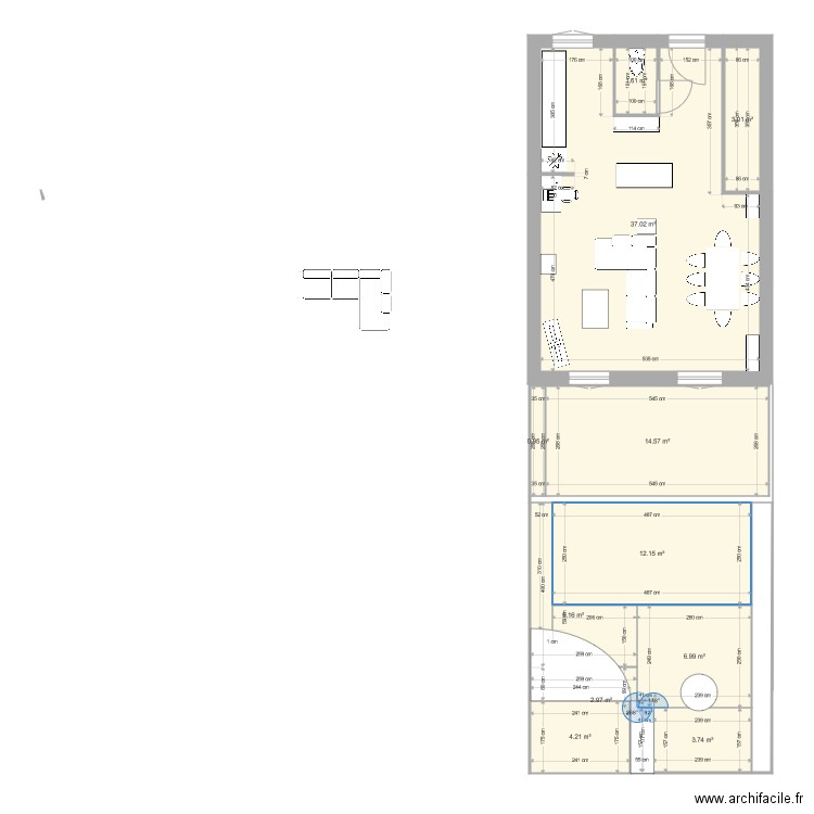 rez de chaussée 2. Plan de 0 pièce et 0 m2