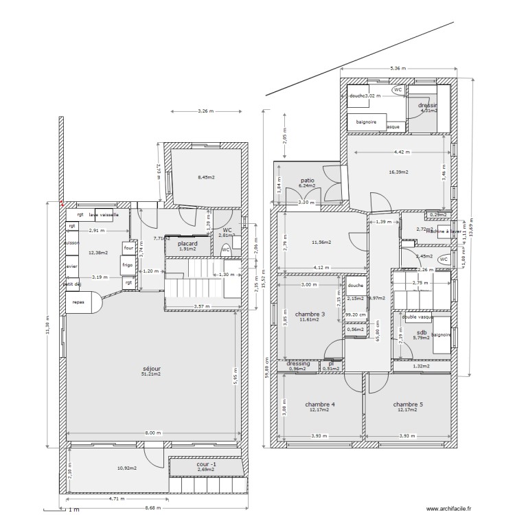 agencement 27-05. Plan de 0 pièce et 0 m2