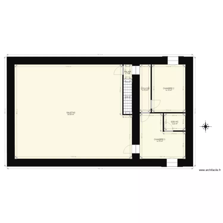 FAURE MALAN. Plan de 