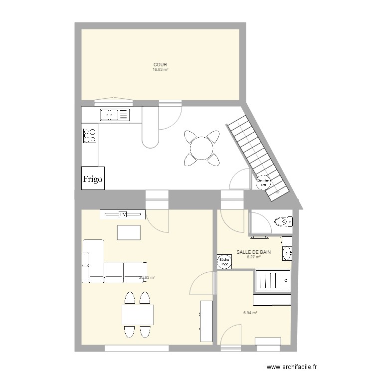 Maman Projet. Plan de 0 pièce et 0 m2