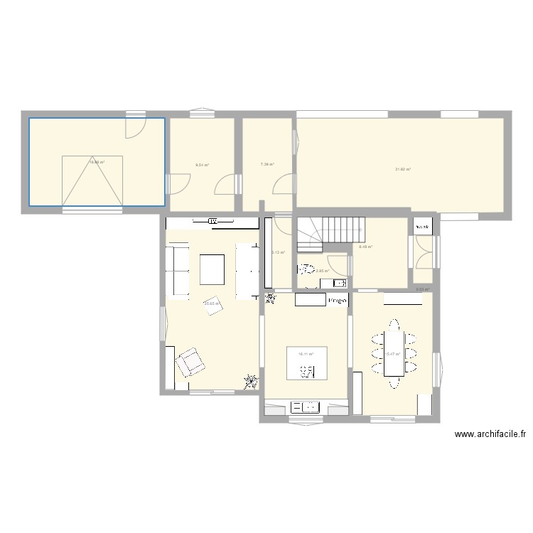 maisonV2. Plan de 0 pièce et 0 m2