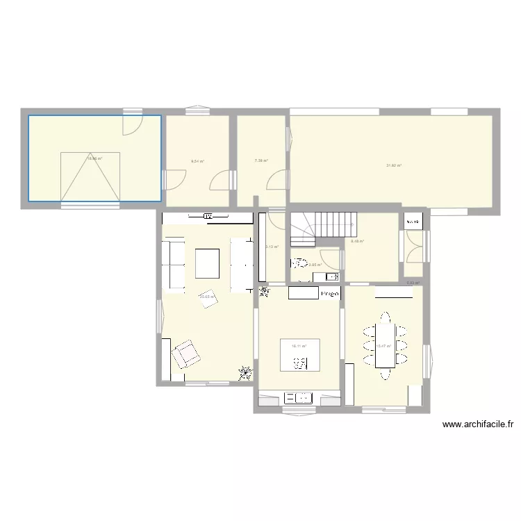 maisonV2. Plan de 