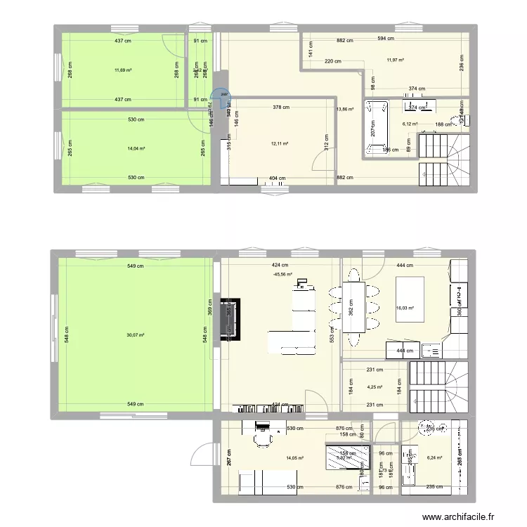 Adainville_etage_3. Plan de Adainville_etage_3. Plan de