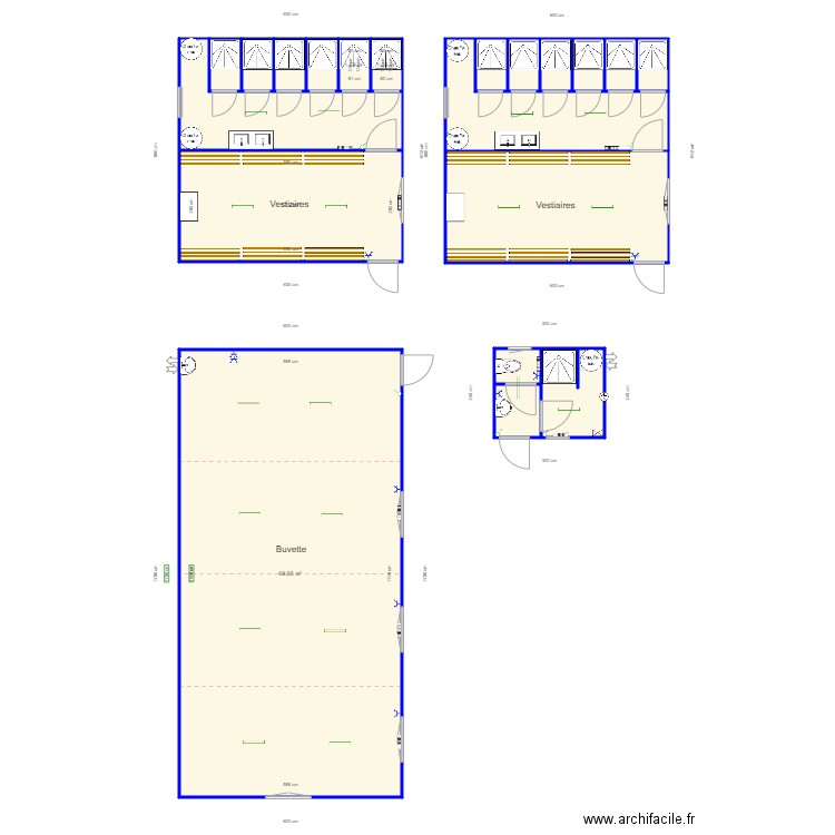 Pierre Crochet. Plan de 20 pièces et 144 m2