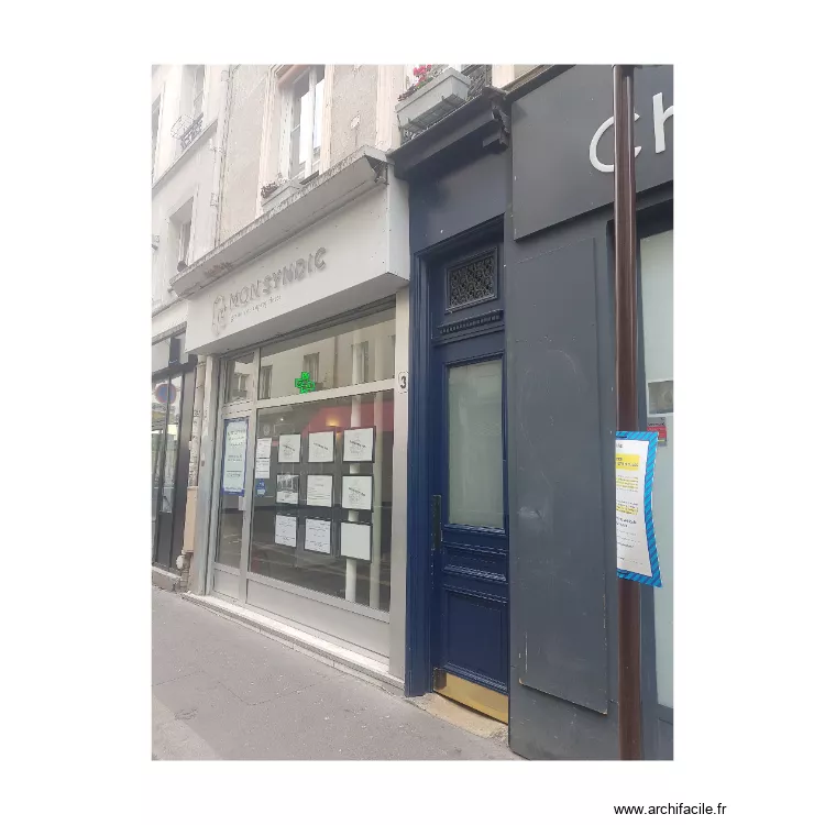 FACADE PROFIL2. Plan de 