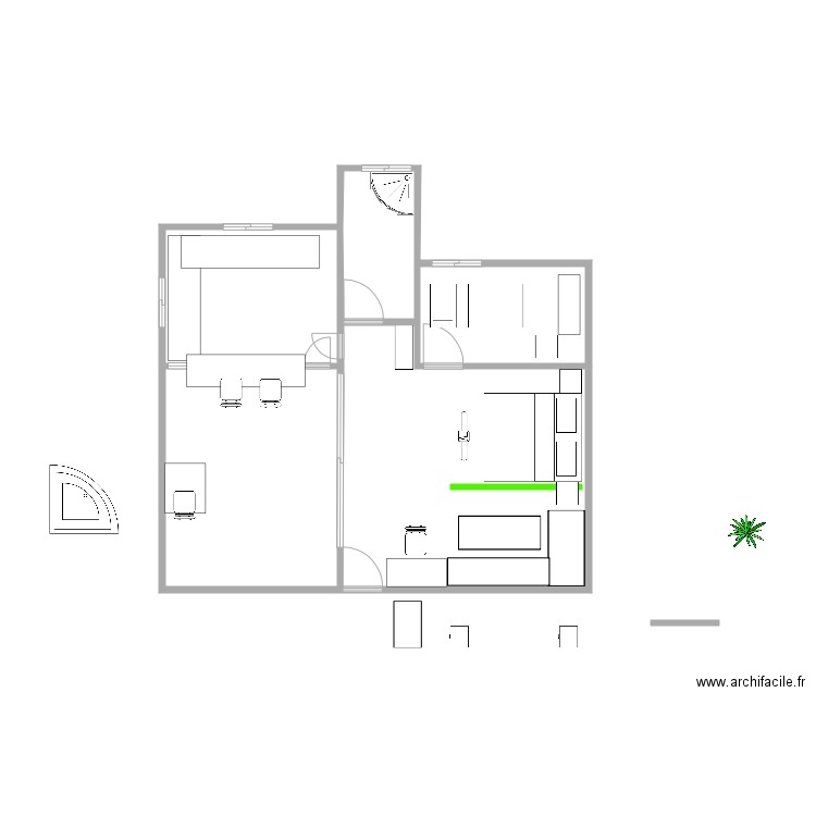 ETAGE HARMONY 2. Plan de 0 pièce et 0 m2