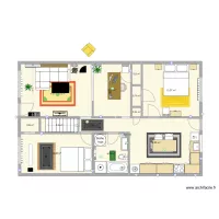 Plan Appartement - en arrivant