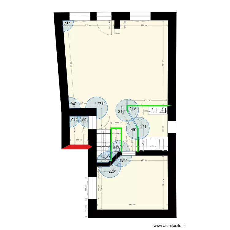 Evrard plan reseau. Plan de 