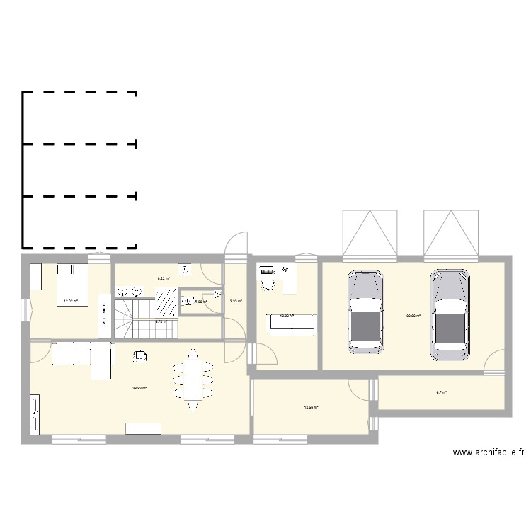 version 2. Plan de 0 pièce et 0 m2