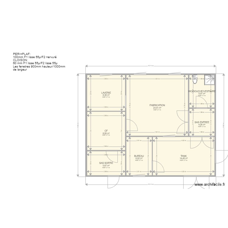 GAEC DOMAINE PICARD. Plan de 0 pièce et 0 m2