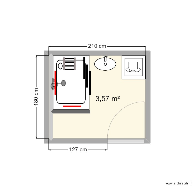 PITALLIER plan projeté. Plan de 0 pièce et 0 m2