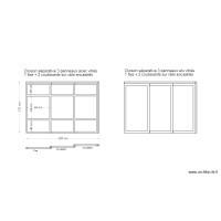 cloison separative coulissante