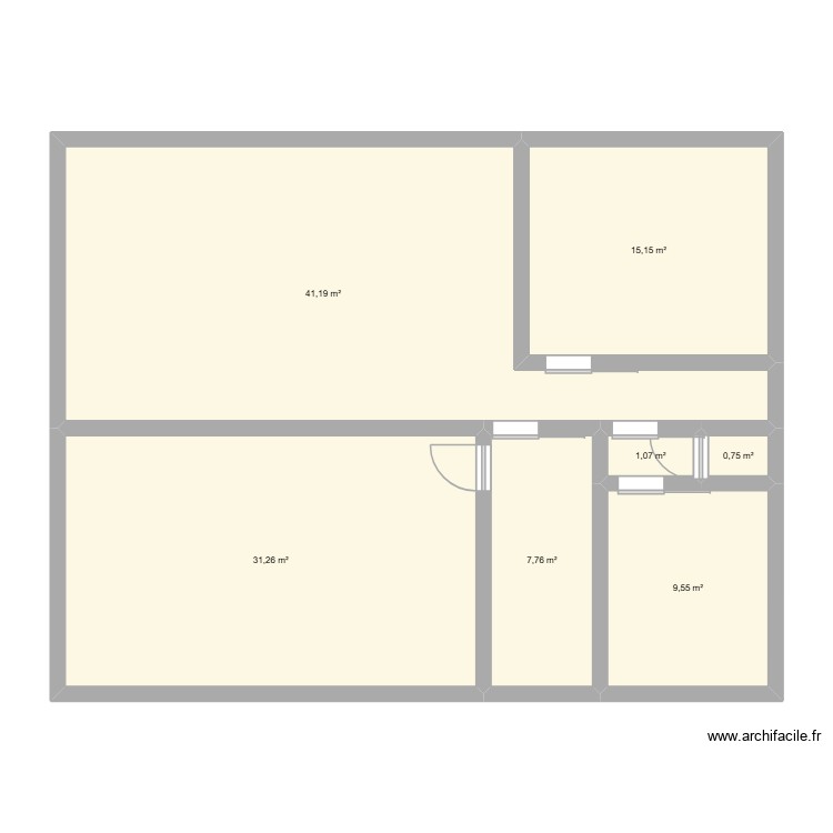 apt. Plan de 0 pièce et 0 m2 apt. Plan de 0 pièce et 0 m2