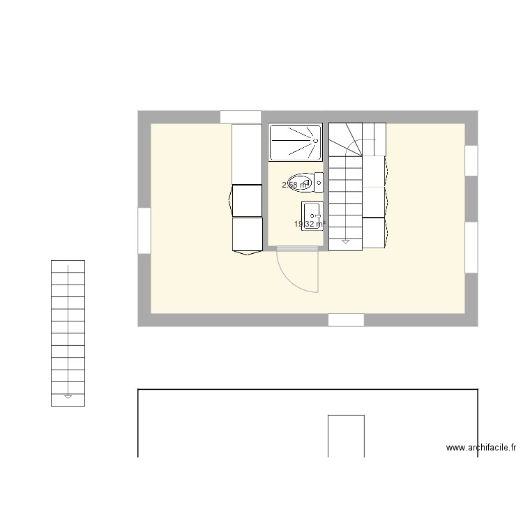 A1a. Plan de 0 pièce et 0 m2