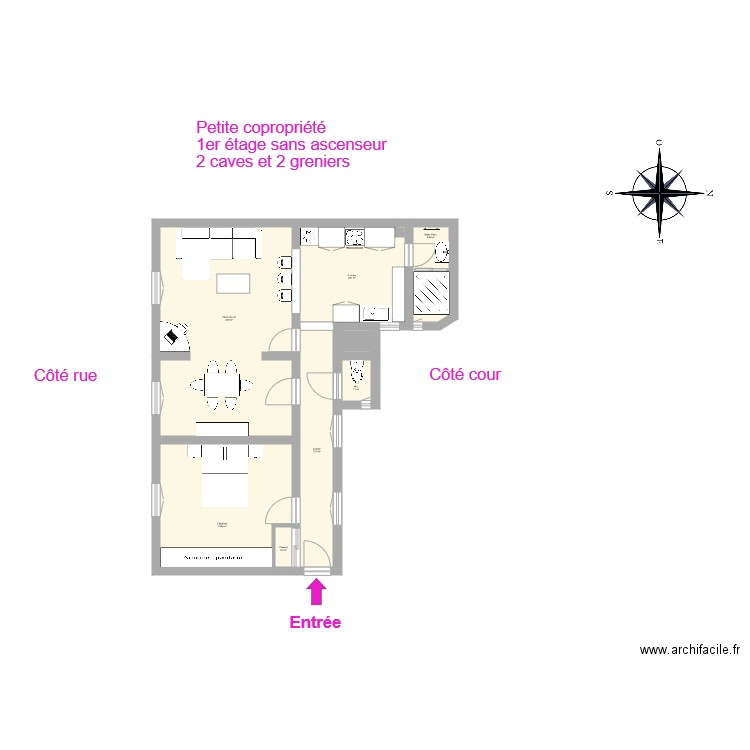 GUILLAUME Morgan. Plan de 0 pièce et 0 m2