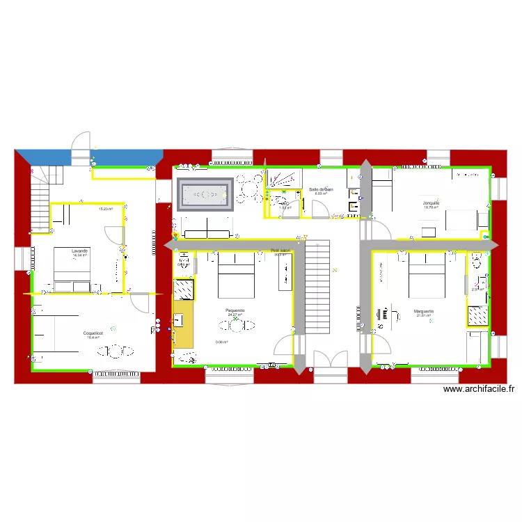 LTN Maison Projet archi. Plan de LTN Maison Projet archi. Plan de