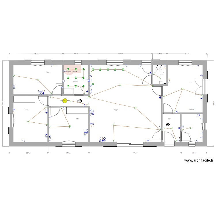 Projet Basikmob avec projection électrique. Plan de 0 pièce et 0 m2